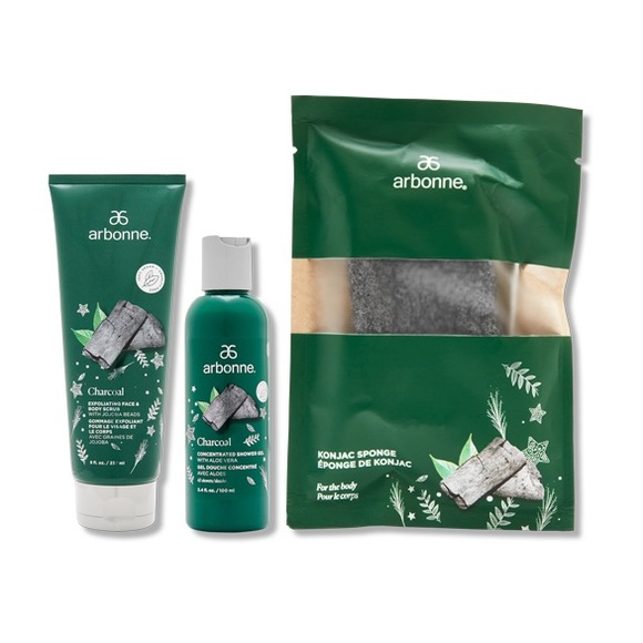Arbonne charcoal cleansing gift set - Picture 1 of 1